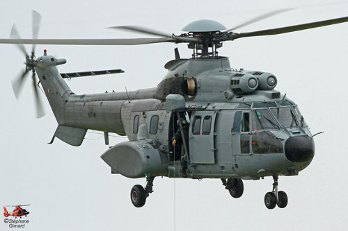 Hélicoptère AS332 SuperPuma de l'Armée de l'Air