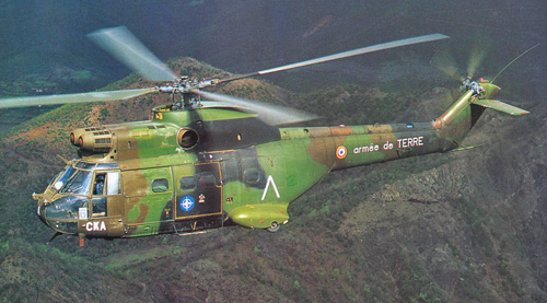 Hélicoptère SA330 Puma ALAT