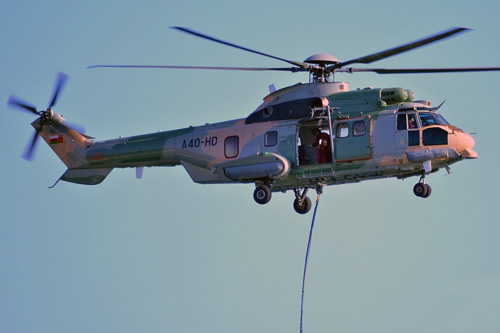 Hélicoptère EC725 Caracal de l'Armée d'Oman