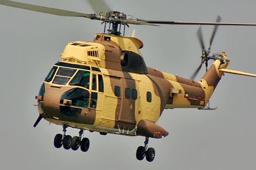 Hélicoptère SA330 Puma de l'Armée du Koweït