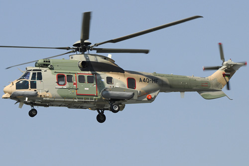 Hélicoptère EC725 Caracal de l'Armée d'Oman