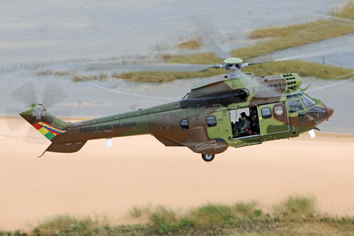 Hélicoptère Jatun Puma Armée de l'Air Bolivie