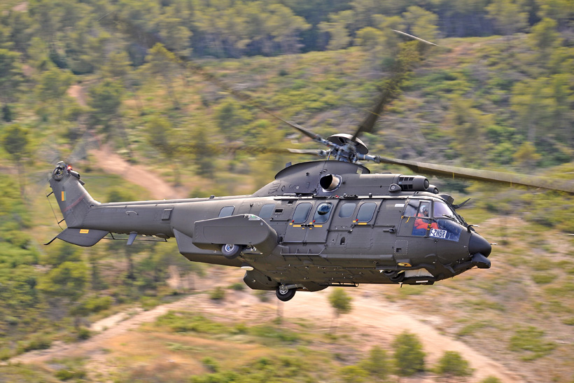 Hélicopère EC725 Caracal Brésil