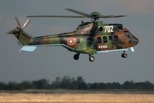 Hélicoptère AS532 Cougar Bulgarie