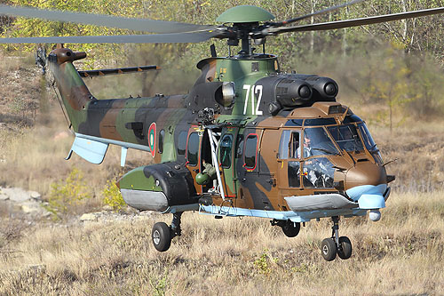 Hélicoptère AS532 Cougar Bulgarie