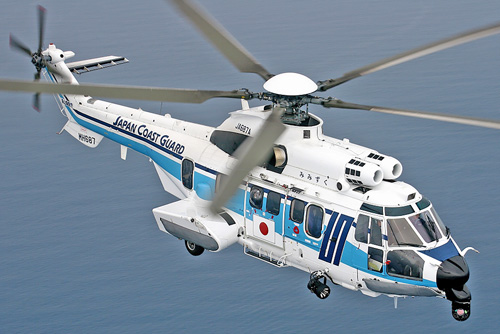 Hélicoptère H225 Gardes-Côtes japonais