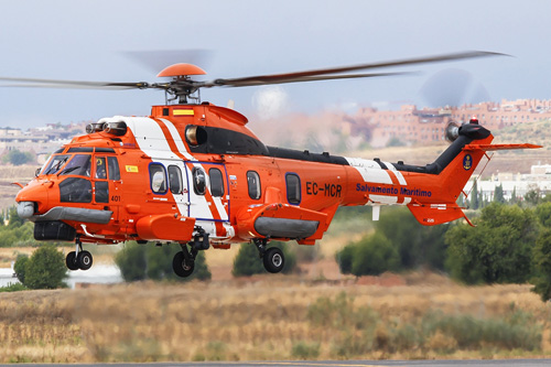 Hélicoptère EC225 EC-MCR du Salvamento Maritimo