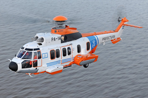 Hélicoptère H225 des Gardes-Côtes d'Argentine (Prefectura Naval Argentina)