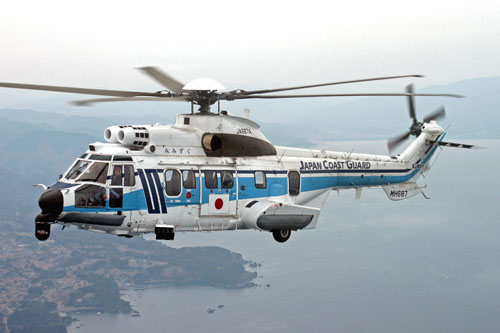 Hélicoptère H225 Gardes-Côtes japonais