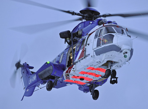 Hélicoptère EC225 LN-ONF opéré par BRISTOW