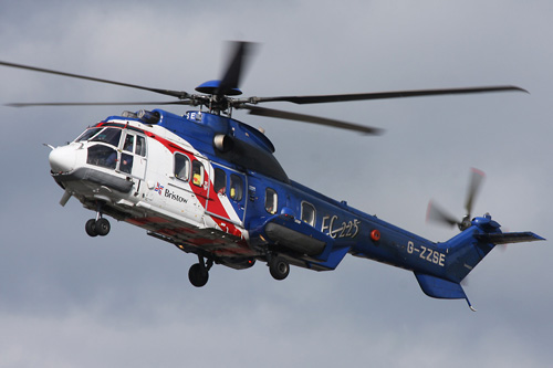 Hélicoptère EC225 G-ZZSE, opéré par BRISTOW