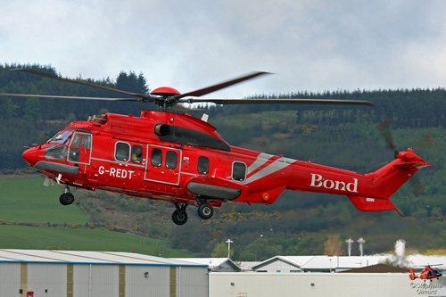 Hélicoptère EC225 G-ZZSE, opéré par BRISTOW