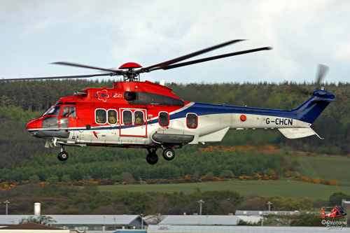 Hélicoptère EC225 G-CHCN, opéré par CHC