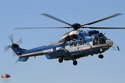 Hélicoptère EC225 F-HLIS de RTE