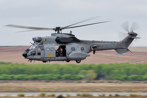 Hélicoptère AS532 Cougar SAR Espagne