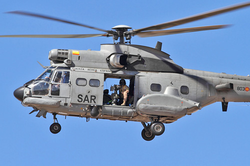 Hélicoptère AS532 Cougar SAR Espagne