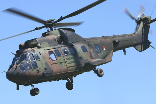 Hélicoptère AS532 Cougar KLU