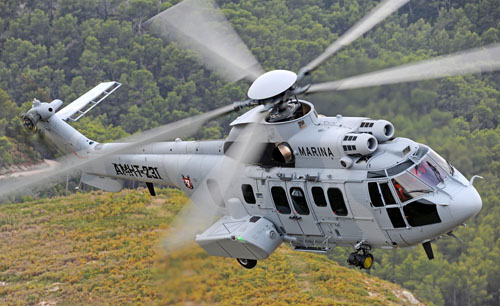 Hélicoptère EC725 Caracal Mexique