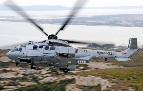 Hélicoptère EC725 Caracal Mexique