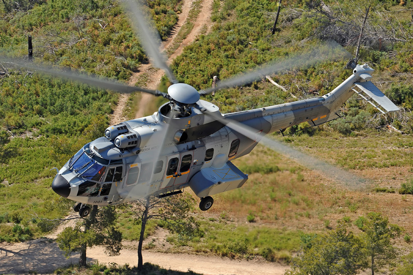 Hélicoptère EC725 Caracal Mexique