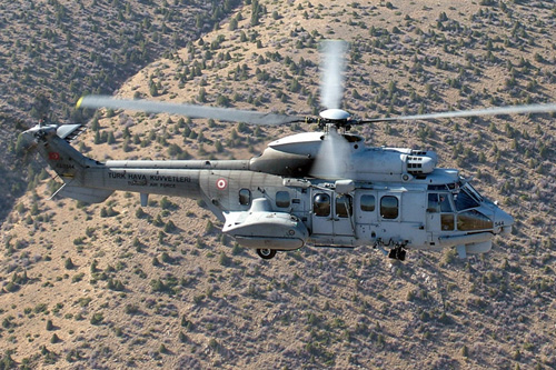 Hélicoptère AS532 Cougar Turquie