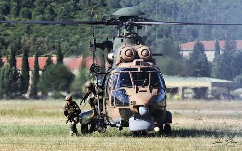 Hélicoptère AS532 Cougar Turquie