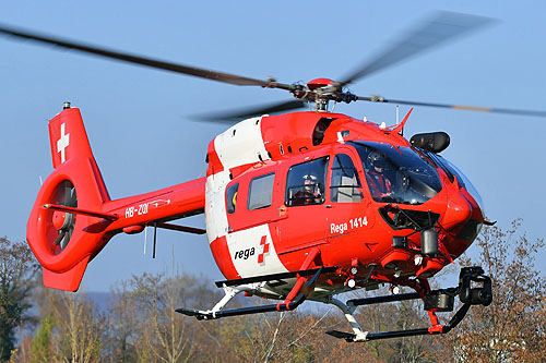 Hélicoptère de secours H145 HB-ZQI REGA