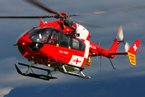 Hélicoptère EC145 REGA