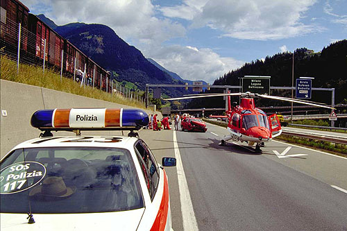 Hélicoptère AW109 REGA