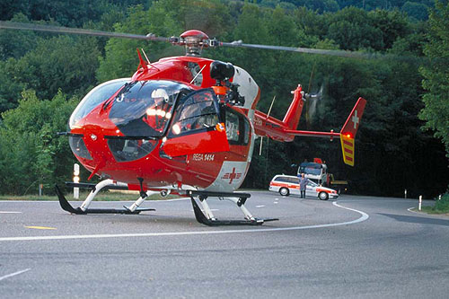 Hélicoptère EC145 REGA