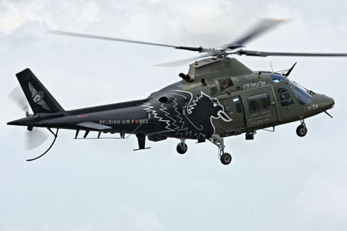 Hélicoptère A109 Belgian Air Force