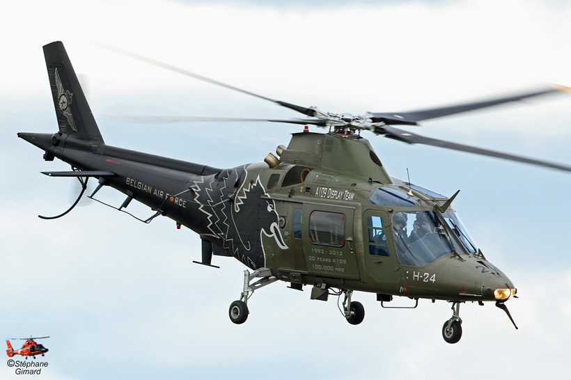 Hélicoptère A109 Belgian Air Force