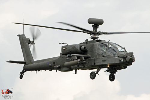 Hélicoptère Apache AH1 Army Air Corps