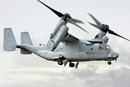 hélicoptère convertible MV22 Osprey USMC