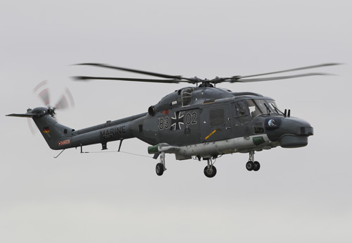 Hélicoptère Lynx de la Marine allemande