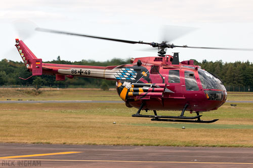 Hélicoptère BO105 de la Heeresfliegertruppe allemande