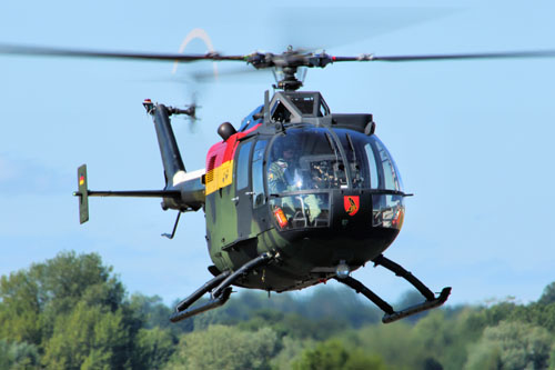 Hélicoptère BO105 de la Heeresfliegertruppe allemande