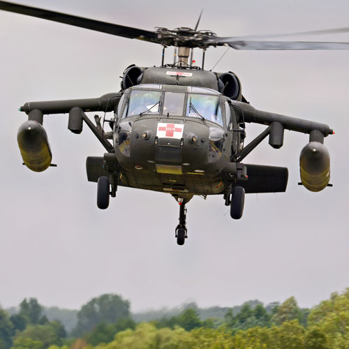 Hélicoptère UH60 Blackhawk US Army