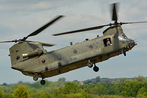 Hélicoptère CH47 Chinook RAF