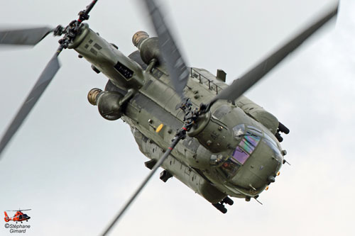 Hélicoptère CH47 Chinook RAF