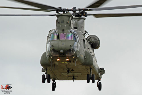 Hélicoptère CH47 Chinook RAF