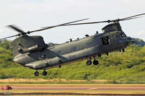 Hélicoptère CH47 Chinook RAF