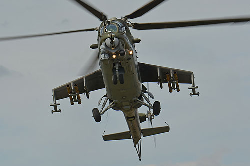 Hélicoptère MI24 Hind tchèque