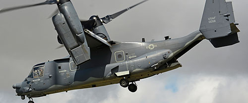 Hélicoptère convertible CV22 Osprey USAF