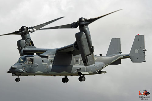 Hélicoptère convertible CV22 Osprey USAF