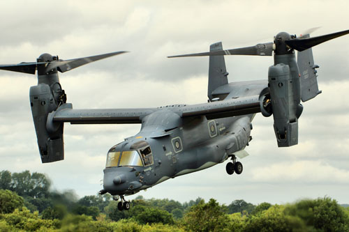 Hélicoptère convertible CV22 Osprey USAF