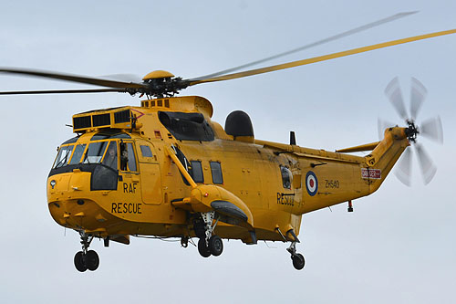 Hélicoptère Seaking RAF