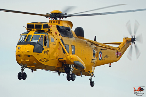 Hélicoptère Seaking RAF