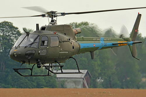 Hélicoptère AS550 Fennec Armée Air Danemark