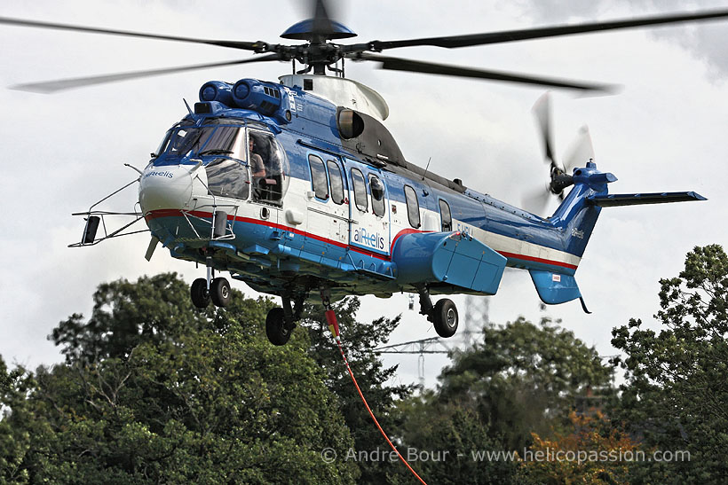 Hélicoptère EC225 de RTE AIRTELIS